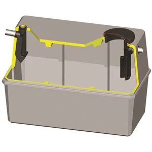 excellente qualité Sebico Fosse Toutes Eaux En Béton + Préfiltre à Cassette Incorporé – 3000 LTR – 2,4 Mx1,2 Mx1.65 M 6